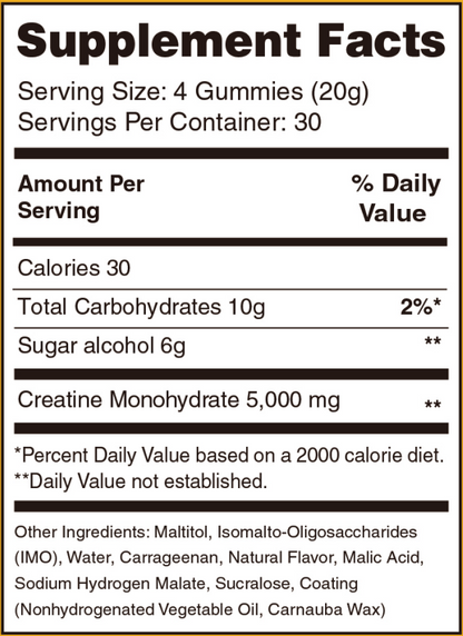 VALUE PACK - BUNDLE Captain's PassionBerry Curse Creatine Gummies